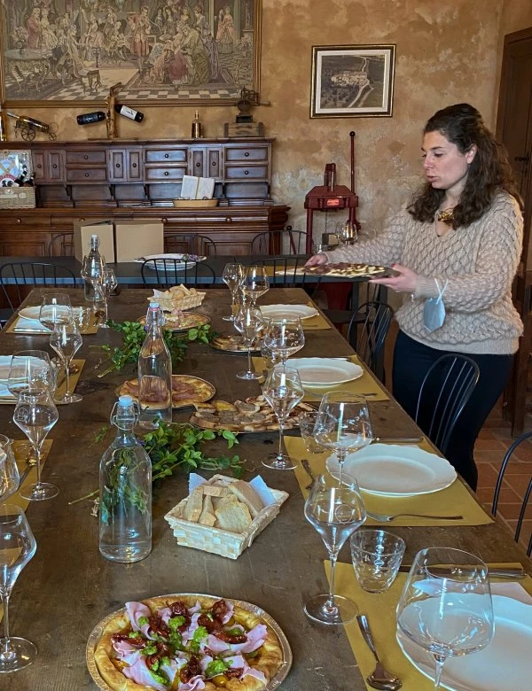 Azienda Agricola La Lama - Toscana - Sala degustazione - Sarah Campani
