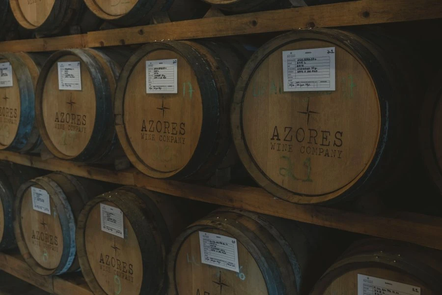Azores Wine Company_Barrels