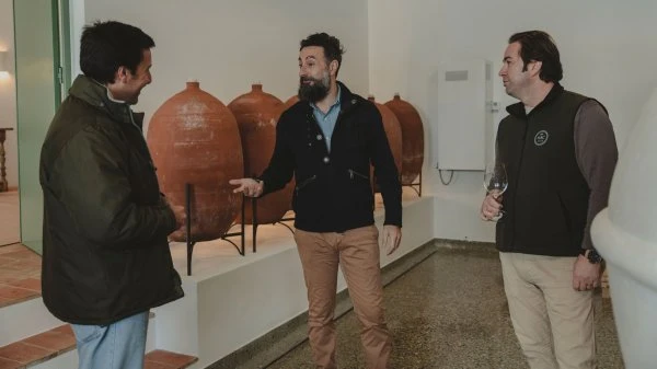 Herdade Aldeia de Cima - Alentejo - Gunter and winemakers