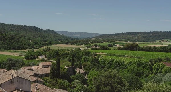 Provence_Mas de la Dame_View